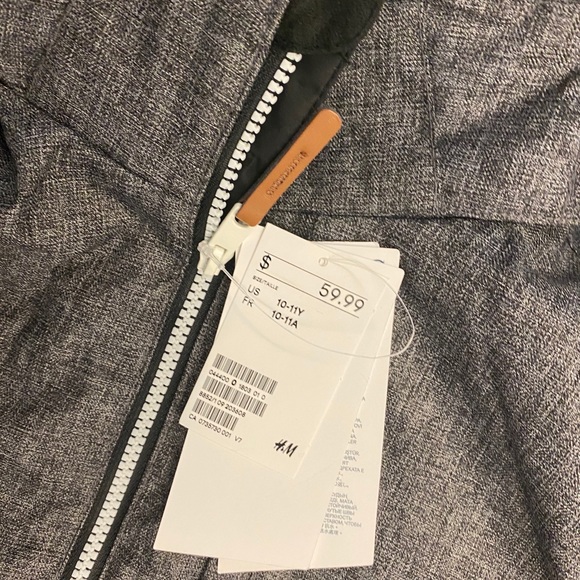 NWT Boys 10-11yr H&M Warm Fall Spring Jacket - Picture 3 of 8